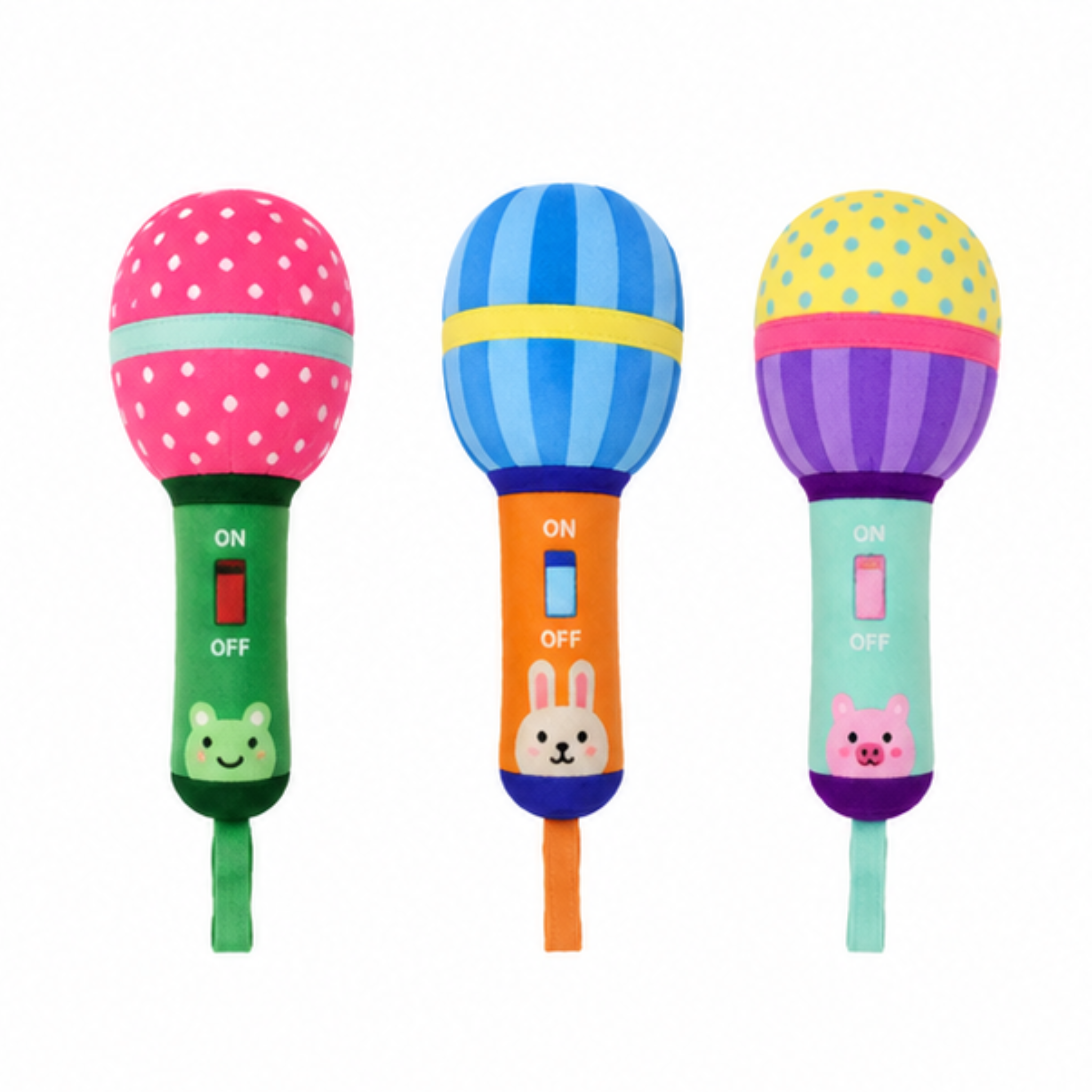 K-Pup Idol Microphone Plush Dog Toy