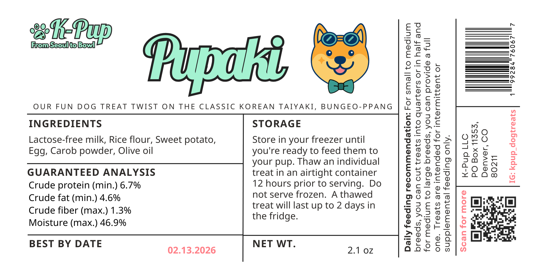 Pupaki (3 pcs)